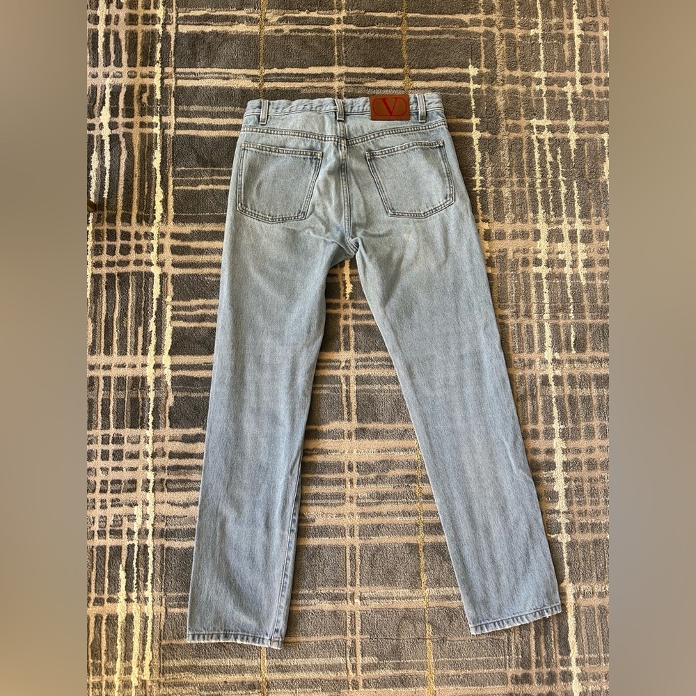 Stylish light blue jeans